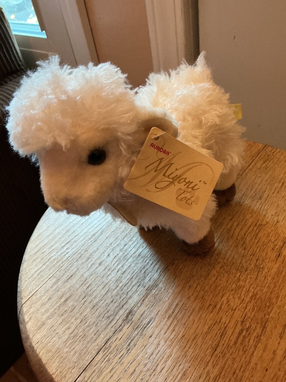 NEW with TAGS Aurora Miyoni Tots Baby Lamb Plush 7 Inch Stuffed Animal Toy
